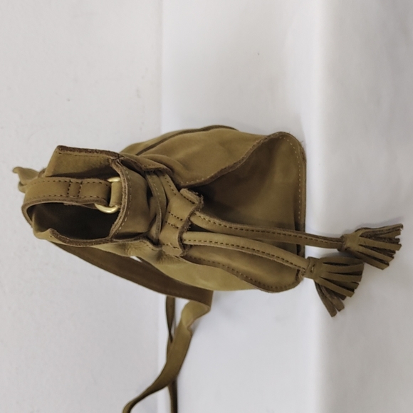 Anthropologie Tela Mini Crossbody by Miss Albright Luxe Nubuck Leather - Picture 4 of 12